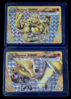 Machamp BREAK & Marowak BREAK ⭐2 Rares⭐ Pokemon Card Lot MP-LP 🔥 - Image 1