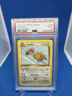 1999 Pokemon Jungle 1st edition PSA 9 Fearow #36 TCG Trading Card - Image 1