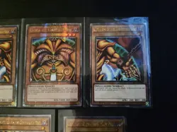 Exodia The Forbidden One Complete 5 Card Quarter Century Rare SET Yugioh TCG LP+ - Image 3