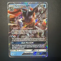 Pokemon Oversize Card Greninja GX SM197 Jumbo Card Detective Pikachu - Image 5