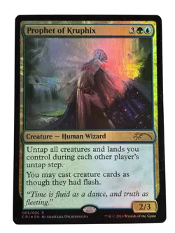 1x MTG Prophet of Kruphix (Foil) - Unique and Miscellaneous Promos (UMP) #5 - Image 1