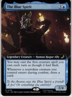 MTG The Blue Spirit (Extended Art) Normal NM Avatar: The Last Airbender: Eternal - Image 1