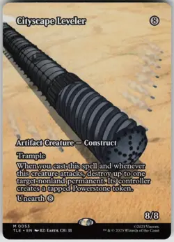 MTG Cityscape Leveler (Borderless) Normal NM Avatar: The Last Airbender Magic 53 - Image 1