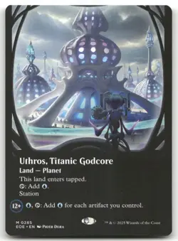Uthros, Titanic Godcore (Borderless) 285 MTG Edge of Eternities M NM - Image 1
