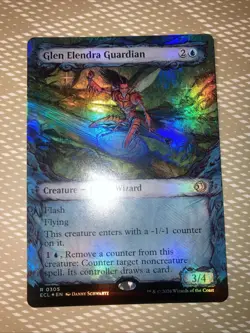 Glen Elendra Guardian (0305) (Showcase) Lorwyn Eclipsed Foil - Image 1