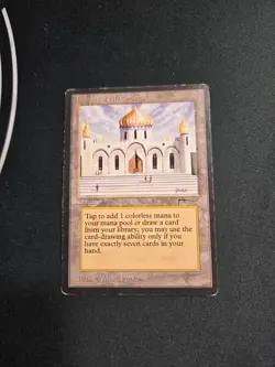 Library of Alexandria Magic mtg Heavy Play, English Arabian Nights - Image 1