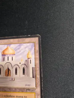 Library of Alexandria Magic mtg Heavy Play, English Arabian Nights - Image 2