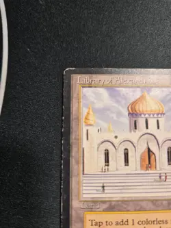 Library of Alexandria Magic mtg Heavy Play, English Arabian Nights - Image 5