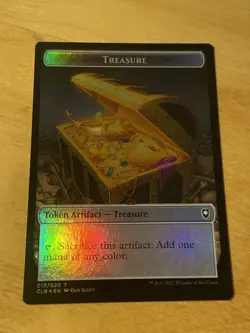 MTG Volo’s Journal FOIL Token CLB: Battle for Baldur's Gate NM English - Image 2