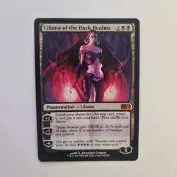 MTG Liliana of the Dark Realms Magic 2014 102/249 Regular Mythic - Image 1