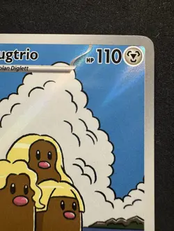 Pokemon TCG Alolan Dugtrio 208/191 Surging Sparks Full Art Illustration Rare NM - Image 3