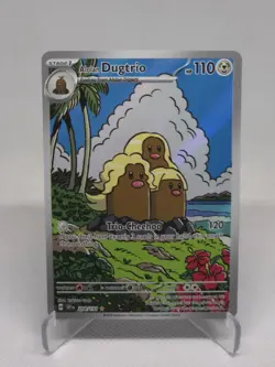Alolan Dugtrio - 208/191 - Surging Sparks - Illustration Rare - NM - Pokemon TCG - Image 1