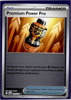 Premium Power Pro - 124/132 - Reverse Holo - Pokemon Mega Evolution - Image 1