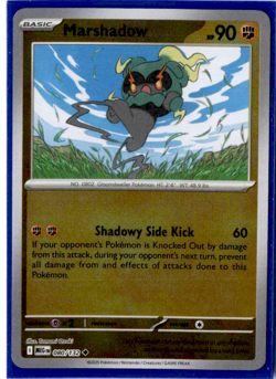 Marshadow - 080/132 - Reverse Holo - Pokemon Mega Evolution - Image 1