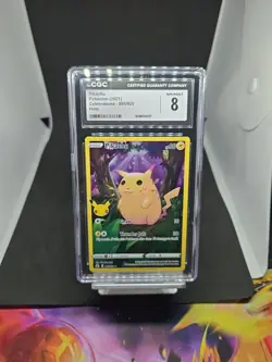 Pikachu 005/025 - Celebrations - CGC 8 - Pokemon Card TCG (Equiv. PSA BGS) - Image 1