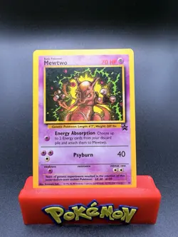 Mewtwo WOTC Promo #14 Black Star Promo Pokemon TCG MP 1098 - Image 1