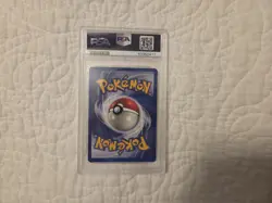 Pokemon TCG Pikachu Yellow Cheeks Shadowless Base Set Card 58/102 Psa 9 - Image 2