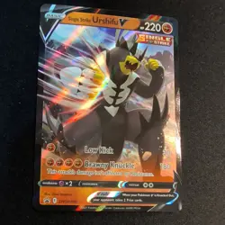 Single Strike Urshifu V Pokemon Sword & Shield SWSH106 Black Star Promo NM - Image 2