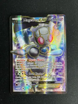Pokemon TCG Magearna EX 110/114 XY Steam Siege Full Art Ultra Rare Holo 2016 NM - Image 1