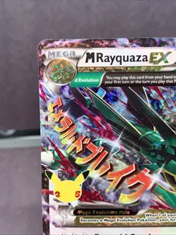 Pokemon TCG M Rayquaza EX 76/108 Celebrations: Classic Collection Full Art Holo - Image 2