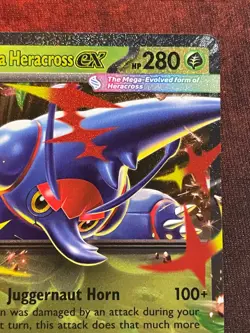 Mega Heracross ex - 004/094 - Pokemon ME02: Phantasmal Flames Double Rare - Image 3