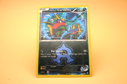 Team Aqua's Carvanha Reverse Holo 20/34 Double Crisis LP Pokemon - Image 1
