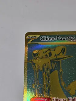 Pokemon TCG Chien-Pao ex Scarlet & Violet: Paldean Fates 242/091 Holo - Image 4