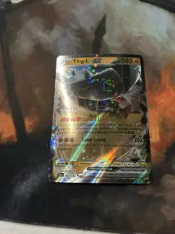 Pokemon TCG Ting-Lu ex Scarlet & Violet Paldea Evolved 127/193 Holo Double Rare - Image 1