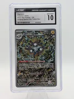 Magneton Surging Sparks ETB 159 Promo 2024 CGC 10 Gem Mint Pokemon TCG - Image 1