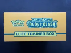 Pokemon TCG Sword and Shield Rebel Clash Elite Trainer Box ETB Sealed - Image 3