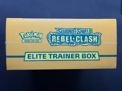 Pokemon TCG Sword and Shield Rebel Clash Elite Trainer Box ETB Sealed - Image 4