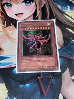 Yu-Gi-Oh! TCG Slifer The Sky Dragon GB1-001 Ultra Rare MP - Image 1