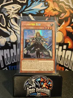 Yugioh MP23-EN252 Exosister Elis - Secret Rare - Image 1