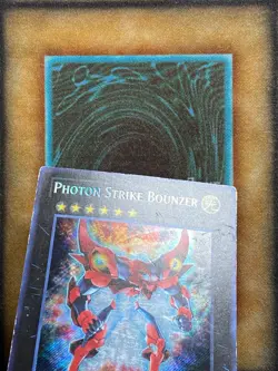 Yugioh Photon Strike Bounzer GAOV-EN043 Secret Rare 1st Ed MP - Image 3