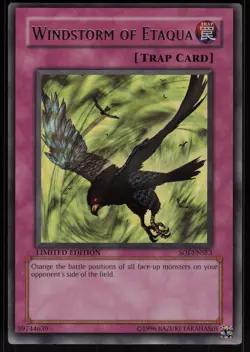 Windstorm of Etaqua SOI-ENSE3 EURO Ultra Rare Yu-Gi-Oh - Image 1
