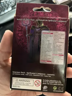 Yu-Gi-Oh! Spellcaster's Judgment Structure Starter Deck Factory Sealed Yugioh 53334471152 - Image 5