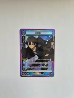 Union Arena: Sword Art Online 2 (ENG) - Kirito (SR) - UEX06BT/SAO-2-049 - FOIL - Image 1