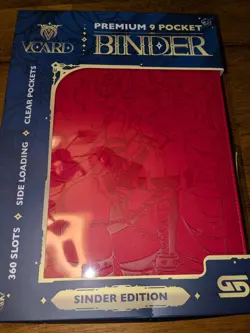 V Card Rising Stars 9-Pocket Binder Sinder Edition (Collector's Item) RARE - Image 1