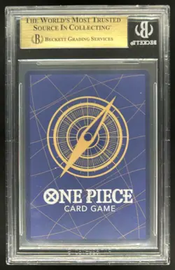 2022 One Piece Romance Dawn JP Shanks Alternate Art #OP01-120 BGS 10 - Image 2