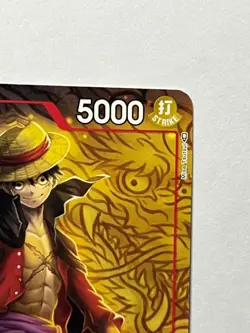 Monkey.D.Luffy P-007 PROMO Tournament Pack Vol. 1 One Piece English - Image 3