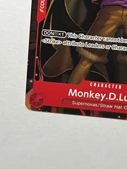 Monkey.D.Luffy P-007 PROMO Tournament Pack Vol. 1 One Piece English - Image 4