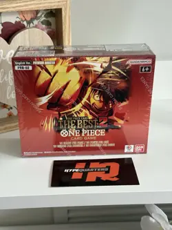 ENGLISH One Piece THE BEST VOLUME 2 Premium Booster Box PRB-02 PRB2 New Sealed - Image 1