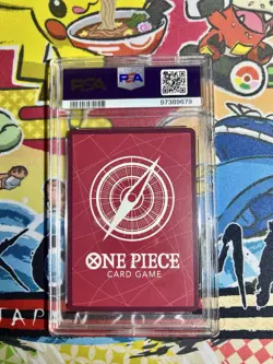PSA 10 Monkey D Luffy OP05-060 L PSA Magazine Promo English One Piece Card - Image 2
