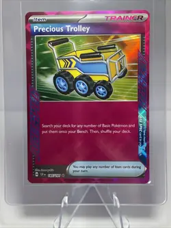 Pokemon TCG - Precious Trolley 185/191 Sv08: Surging Sparks ACE SPEC Rare - NM/M - Image 1