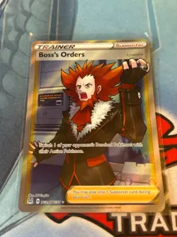 Pokemon Boss's Orders TG24/TG30 Lost Origin Full Art Trainer Gallery Pokemon NM - Image 1