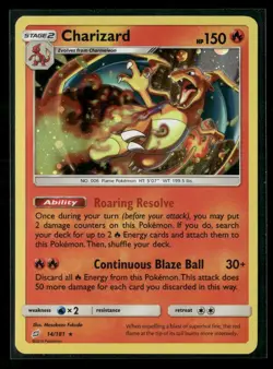 Charizard 14/181 NM - Cosmos Holo Costco Canada Exclusive - Team Up Pokemon TCG - Image 1