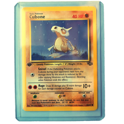 Cubone 50/64 Pokemon TCG 1st Edition Jungle NM Vintage 1999 Card - Image 1