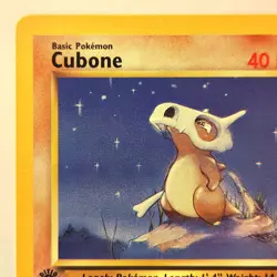 Cubone 50/64 Pokemon TCG 1st Edition Jungle NM Vintage 1999 Card - Image 3