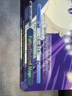 Weiss Schwarz Frieren SFN/S108-E111OFR Fully-Fledged Mage OFR Fern English - Image 4