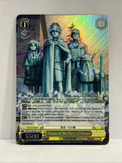 Statue Of The Party Of Heroes SFN/S108-E017S SR Weiss Schwarz Frieren English - Image 1